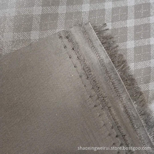Sell Well Grid Pattern Printed Oxford